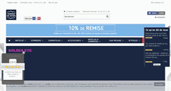 Desktop Screenshot of matelasnostress.fr